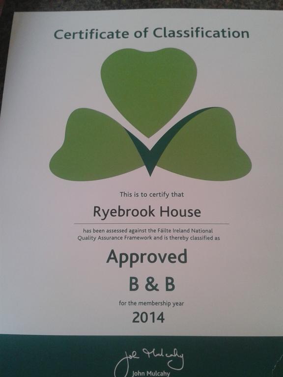 Ryebrook House Bed and Breakfast Κιλάρνεϊ Εξωτερικό φωτογραφία